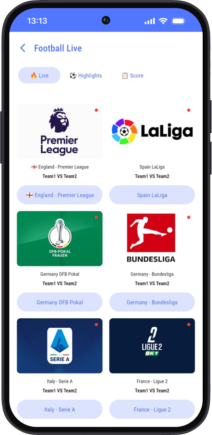 Leomni Sports TV App Preview